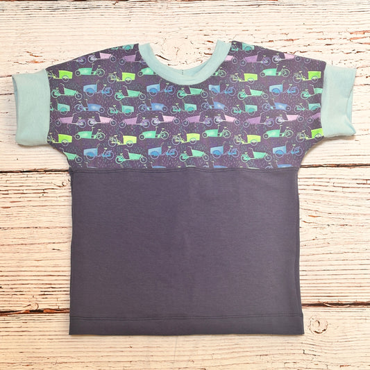 12m-3T Cargo Bike Shirt in Cotton Blend