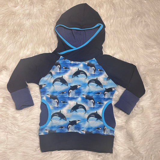 18m-4T Orcas Hoodies Cotton (NEW)