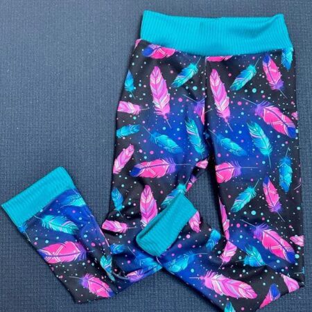 4T Feather Leggings