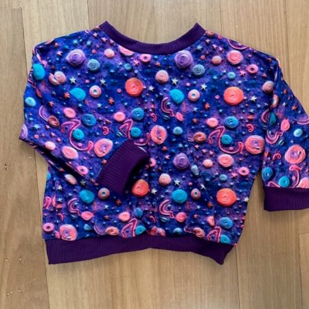 2T Light Pullover Purple - synthetic