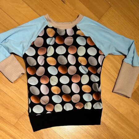 6-9y Chicken Eggs Long Sleeve Cotton