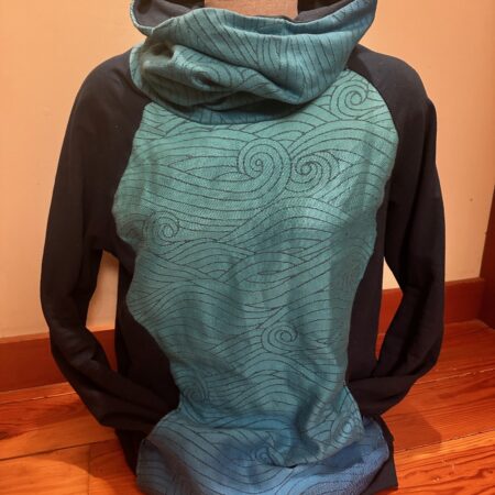 SOLD Adult Cowl Neck Sweater