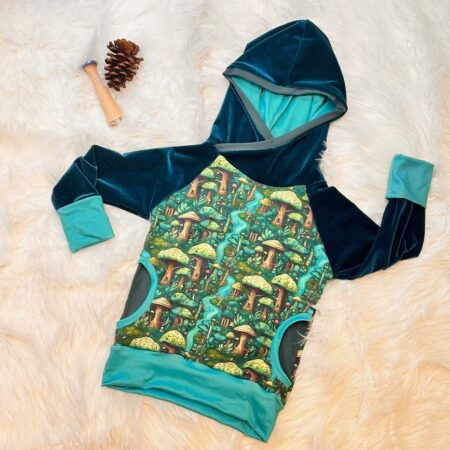 SOLD 3-6y Mushroom Forest Hoodie