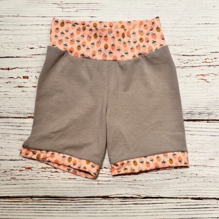 Summer - 3-6y Grey with Strawberry Shorts